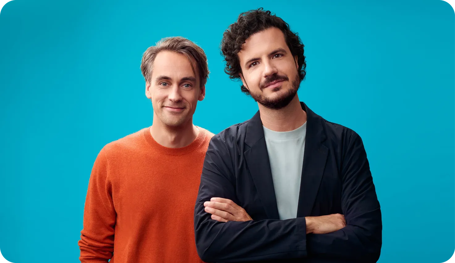 Alexander & Ernst-Jan bij het boek