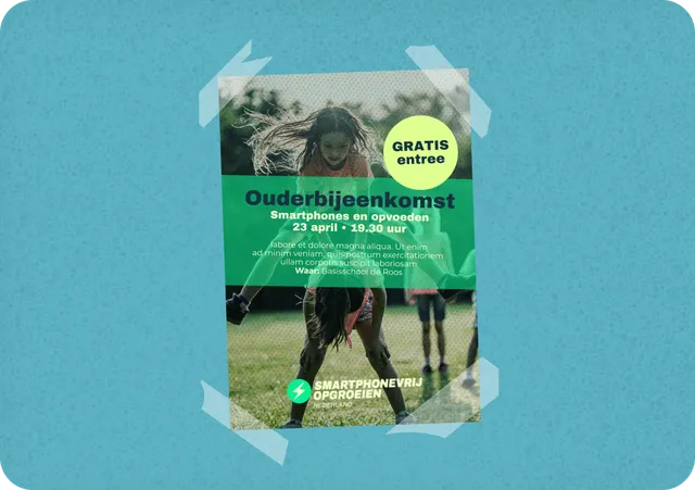 Poster ouderbijeenkomst