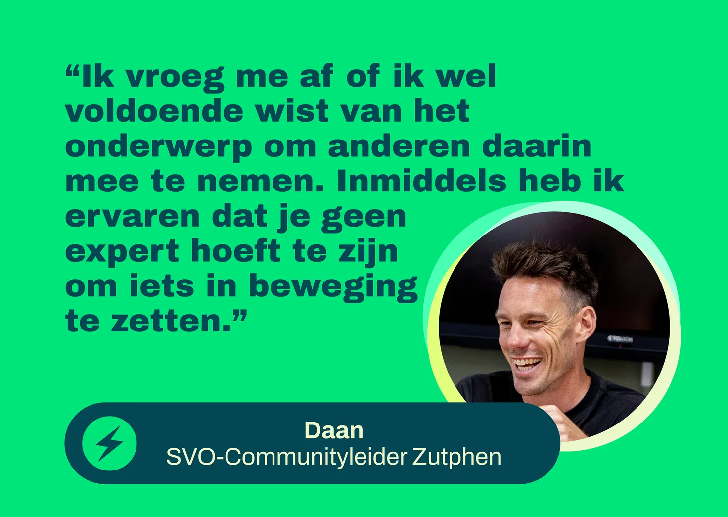Quote poster Daan druk